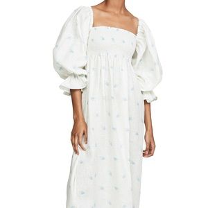 Sleeper Atlanta Dress in Blue Floral
